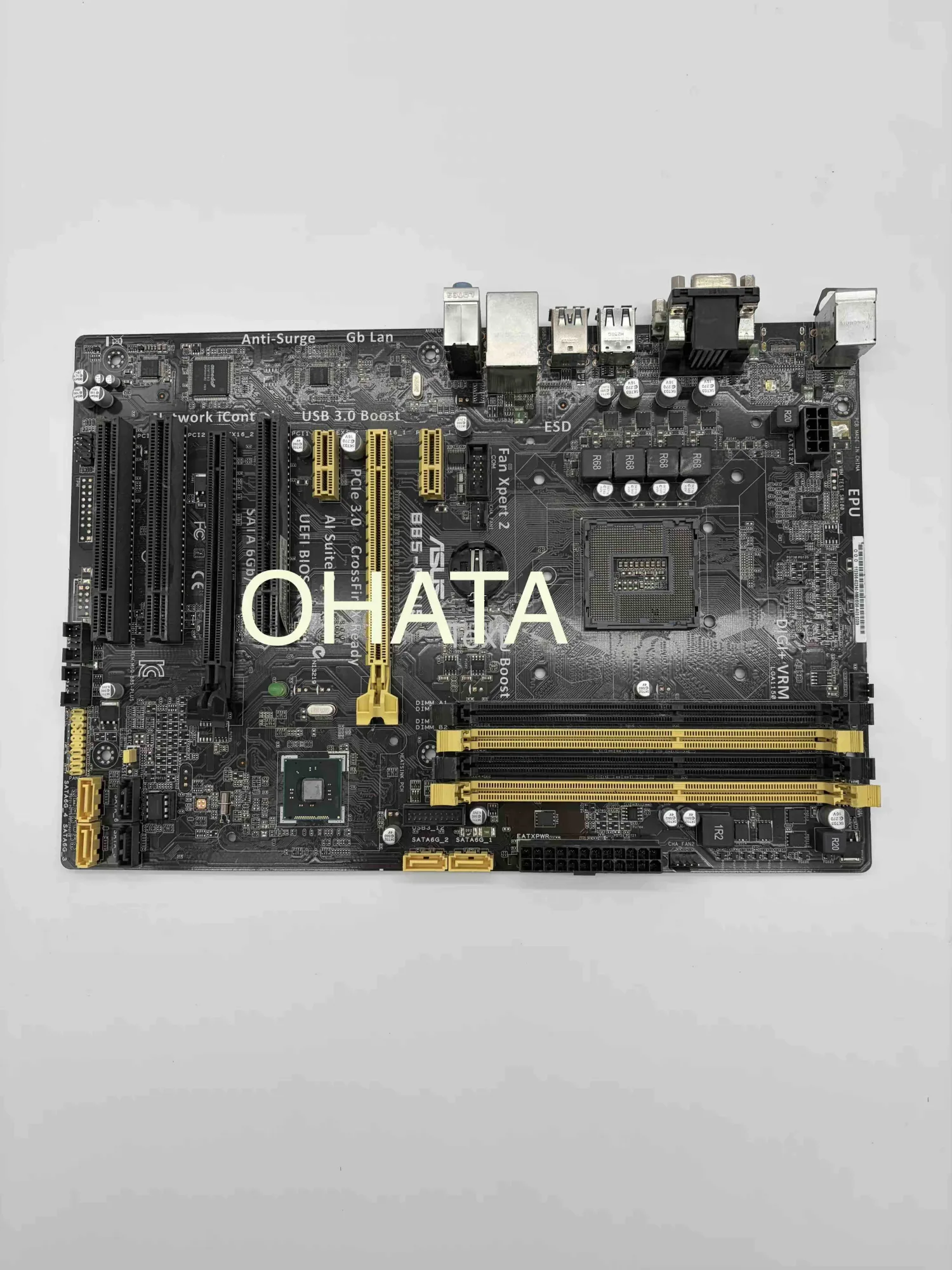 asus-b85-plus-desktop-motherboard -scrap -01